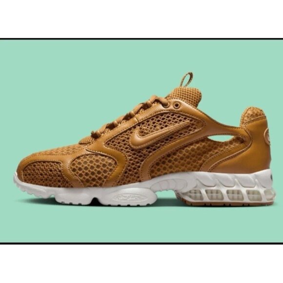 Nike Air Zoom Spiridon Cage 2 Wheat White Sail Running Shoe HQ3552-799 Men’s 9.5 - Picture 1 of 8